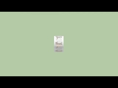 Logo personalizzato Forma rotonda rettangolare PVC Adesivo Grazie Foglio d'oro Carta sintetica Etichetta a rotolo