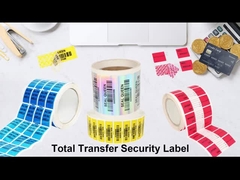 Etichette alimentari anti-furto anti-furto adesivo di sigillamento